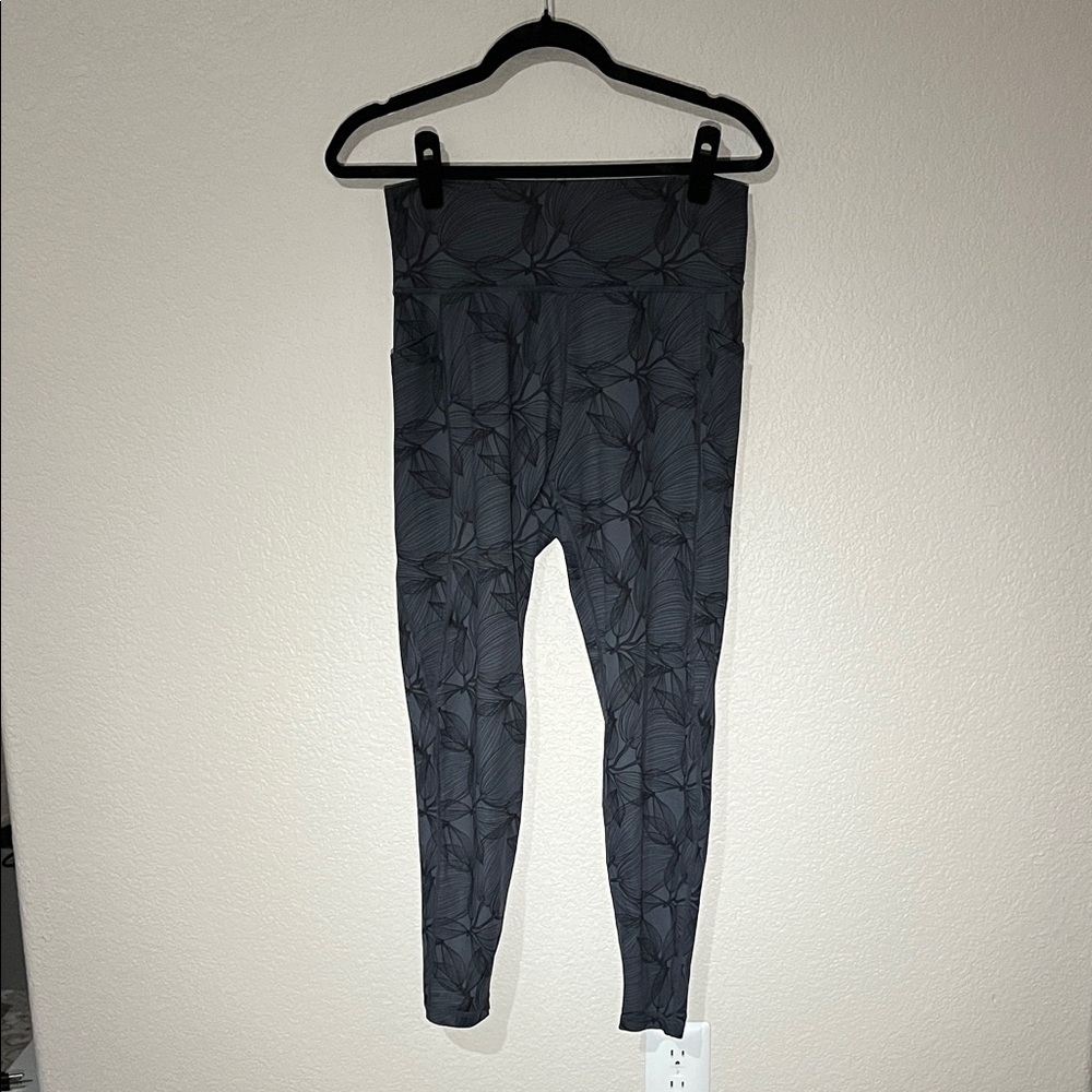 BuffBunny Collection Limitless Pocket Legging Onyx Citrus XL
